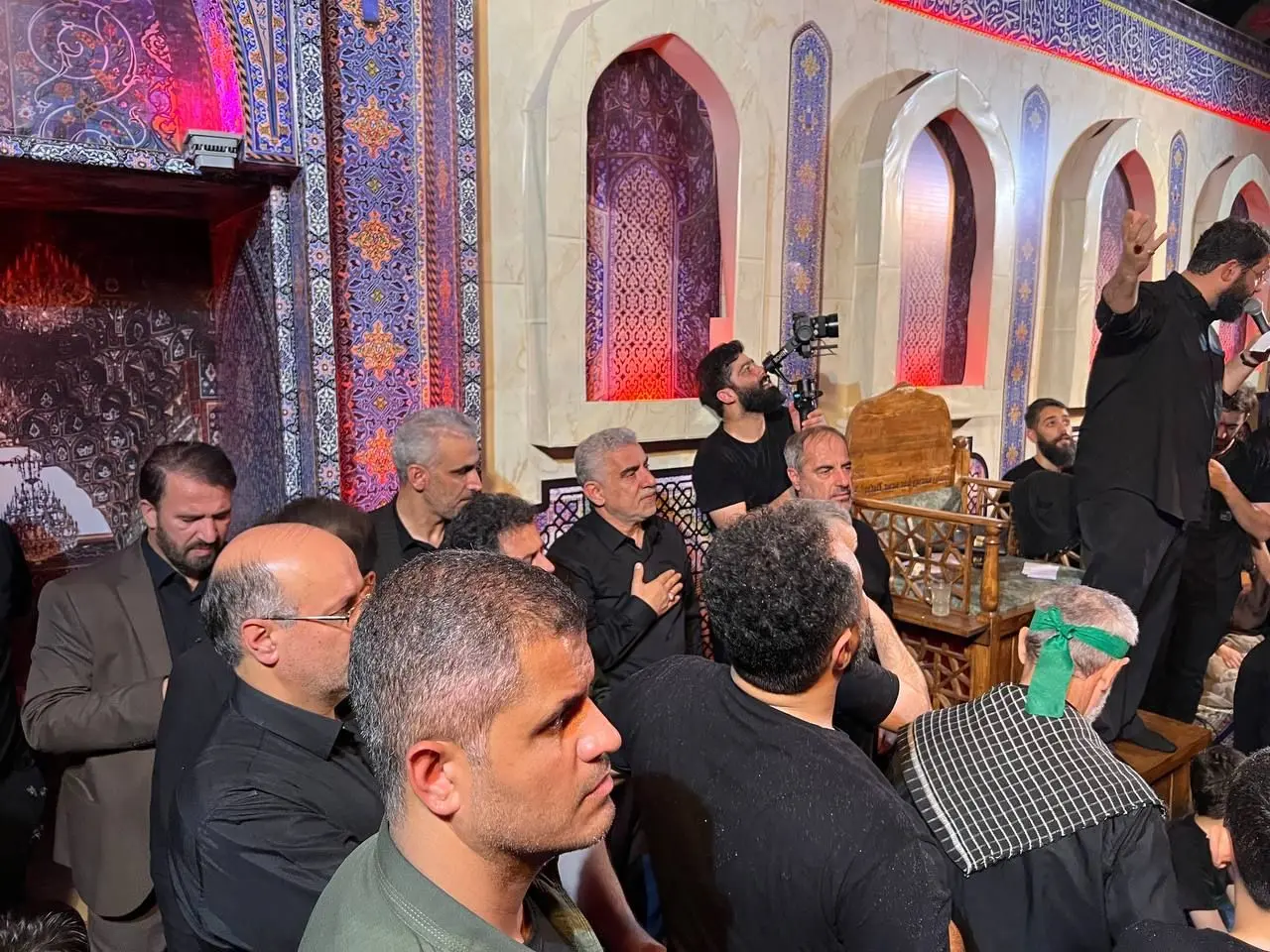 مراسم عزاداری سرور و سالار شهیدان حضرت امام حسین (ع) در رشت
