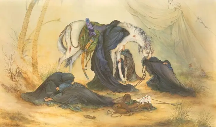 تابلو عصر عاشورا استاد فرشچیان ثبت ملی شد