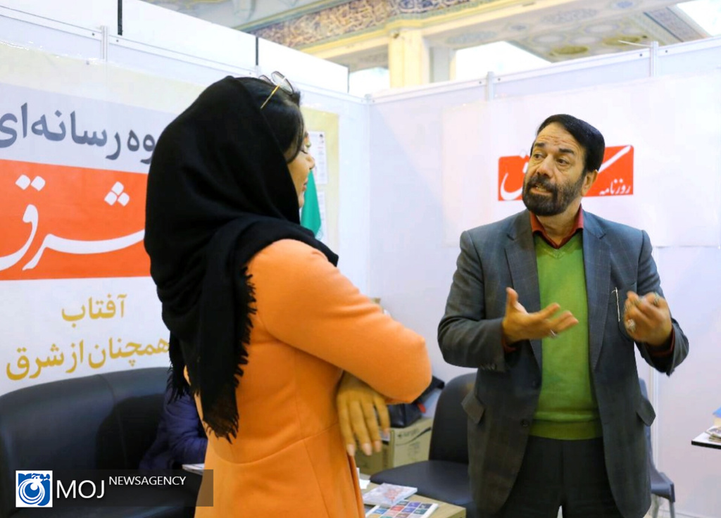 بازدید مدیر عامل خبرگزاری موج از نمایشگاه رسانه های ایرانی