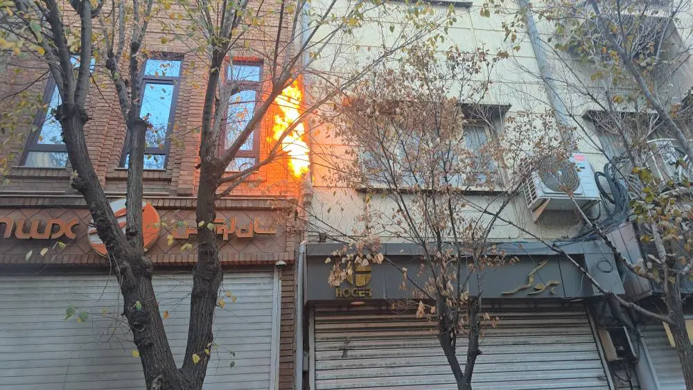 آتش سوزی سینما