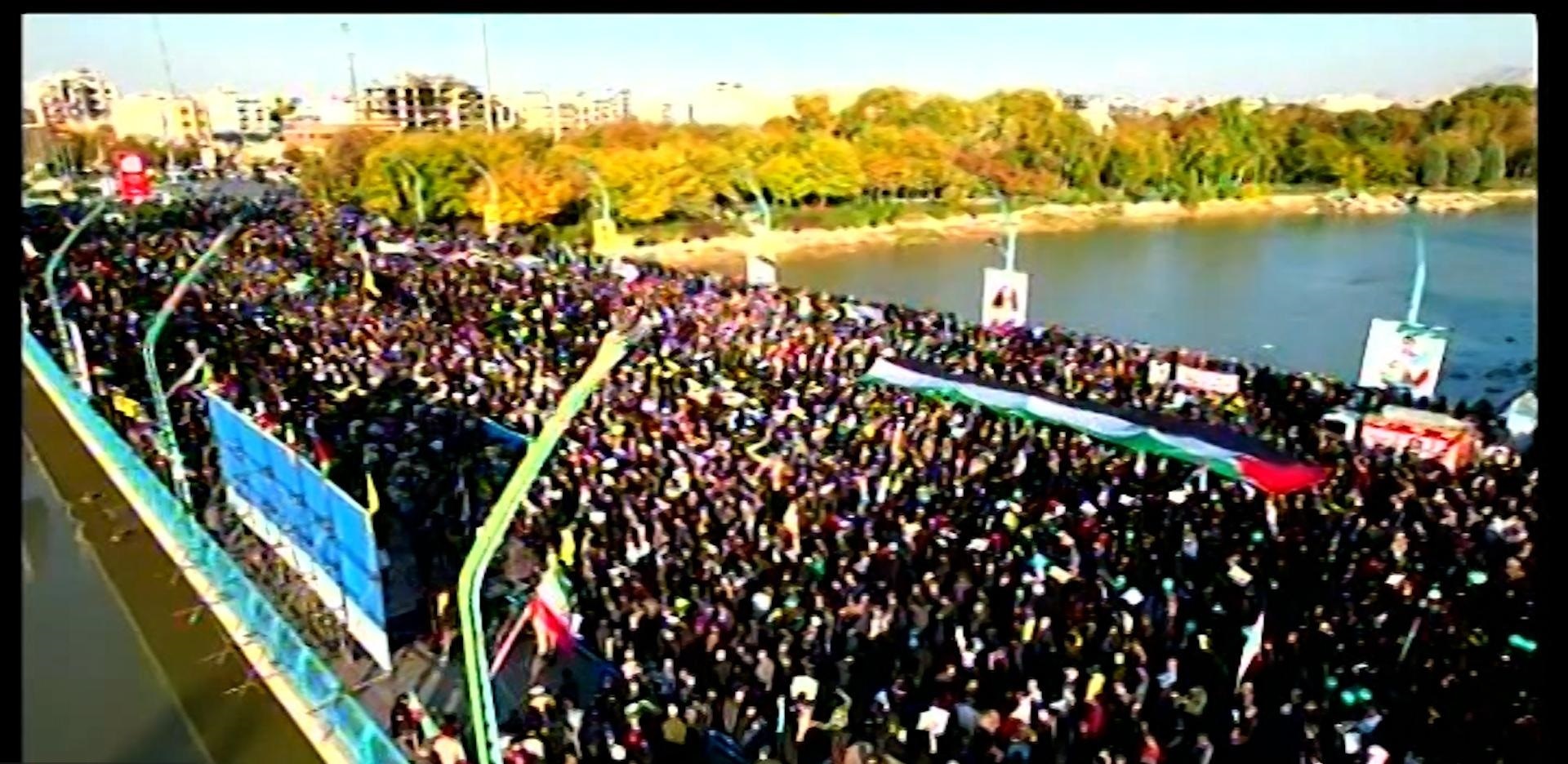 تجمع مردم اصفهان در حمایت غزه