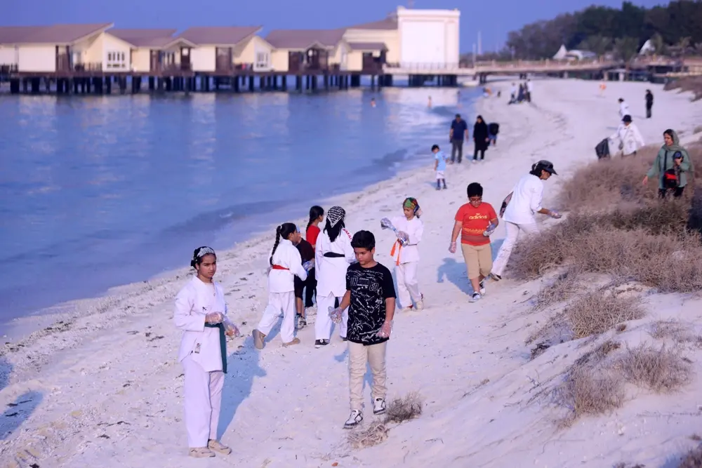 طرح مردمی پاک سازی سواحل کیش