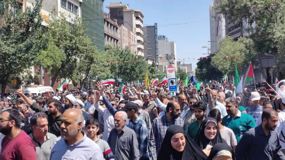 راهپیمایی جمعه نصر در مشهد