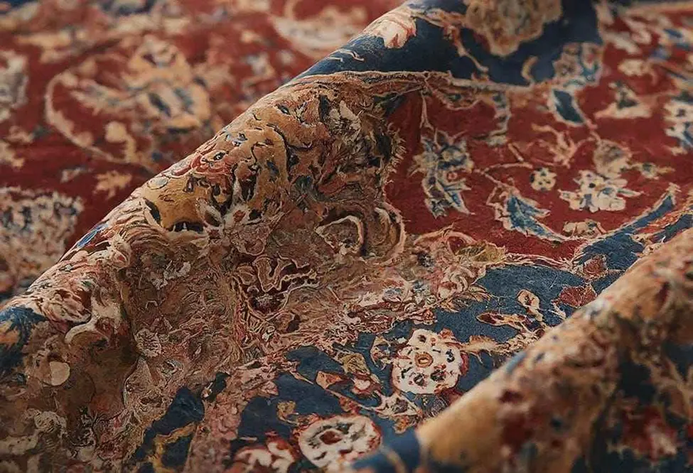 لکه روی فرش