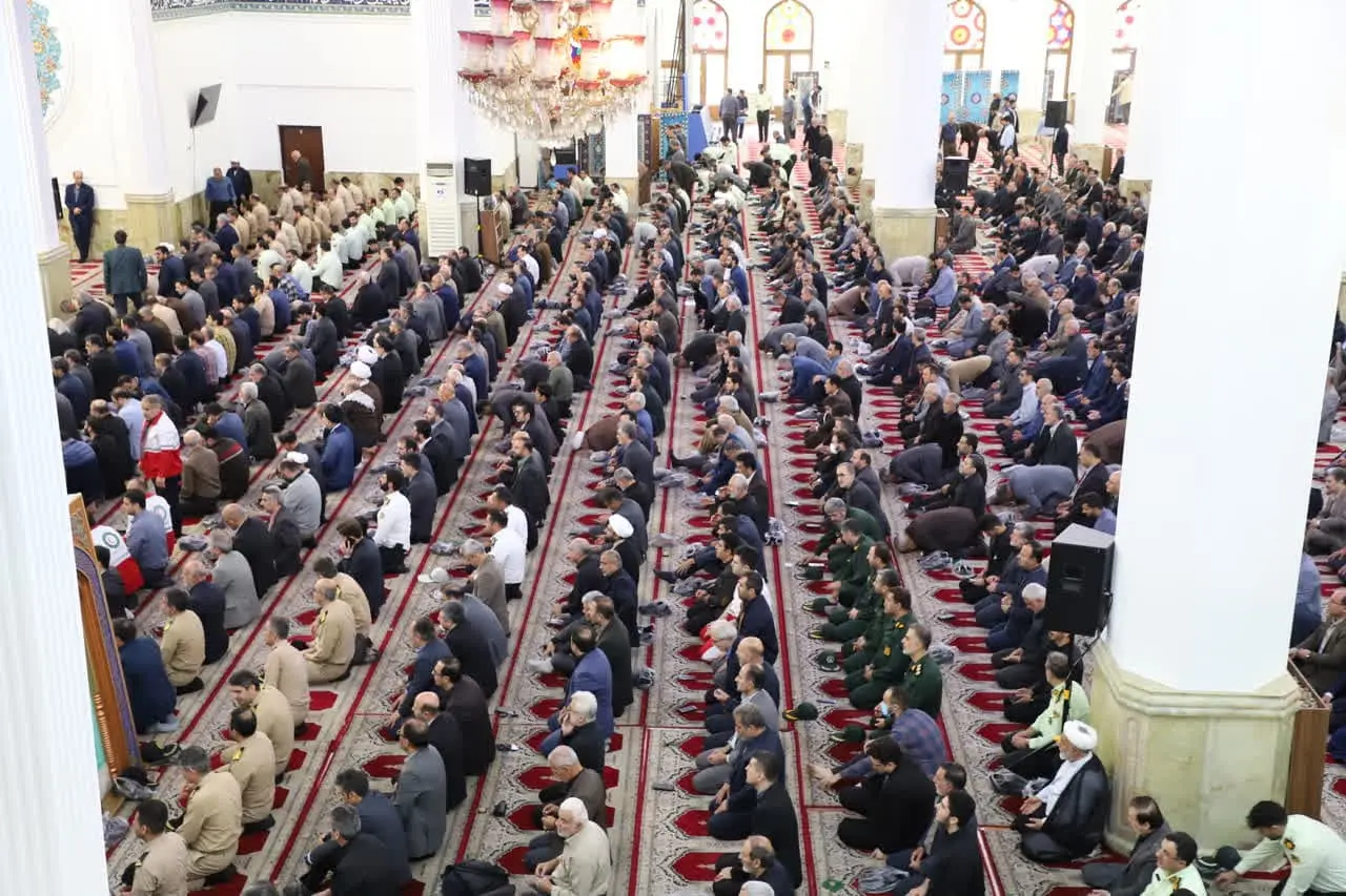 مراسم سوگواری سید الشهدای خدمت حضرت آیت الله سید ابراهیم رییسی در رشت