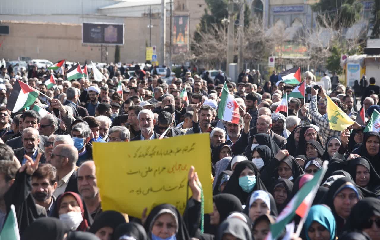 راهپیمایی جمعه نصر+ شیراز