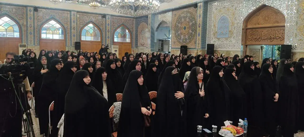 نخستین نشست بانوان اجلاس بین المللی پیرغلامان حسینی در گیلان 