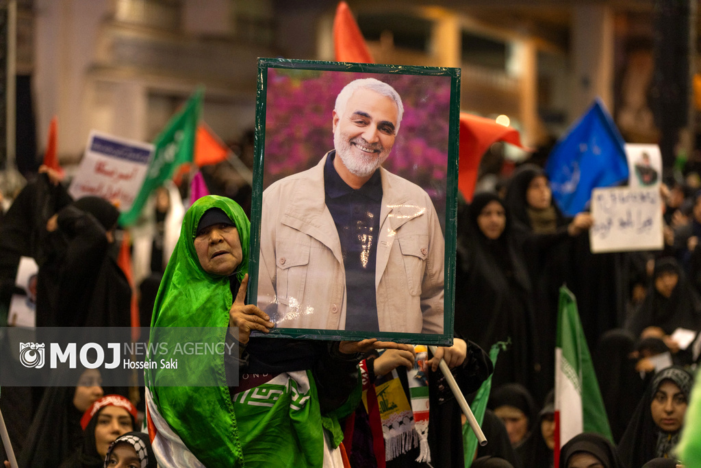 مراسم پنجمین سالگرد شهادت سردار شهید حاج قاسم سلیمانی در مصلی تهران