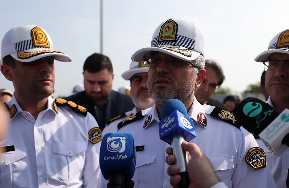 پلاک گذاری خودرو در کیش سردار حسینی