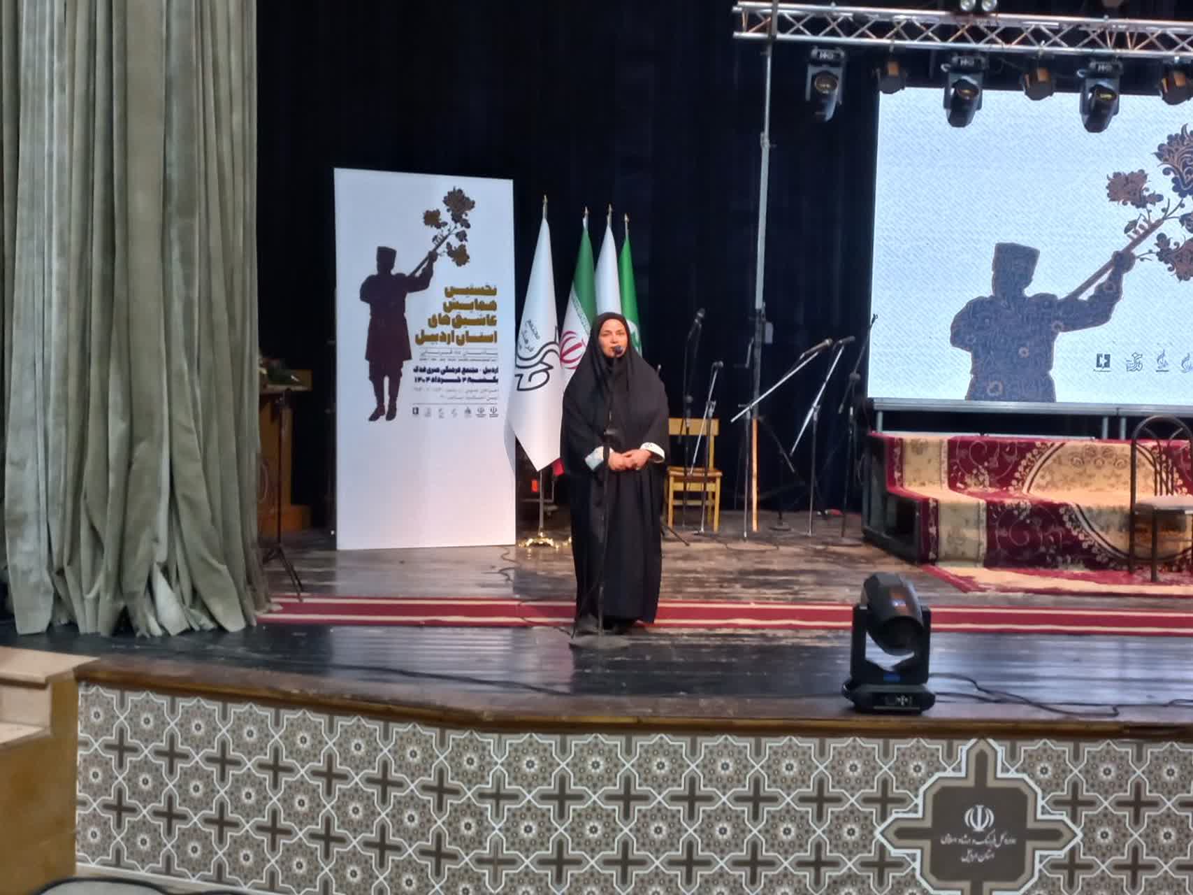 ماریا موسوی مدیر کل امور اجتماعی استانداری