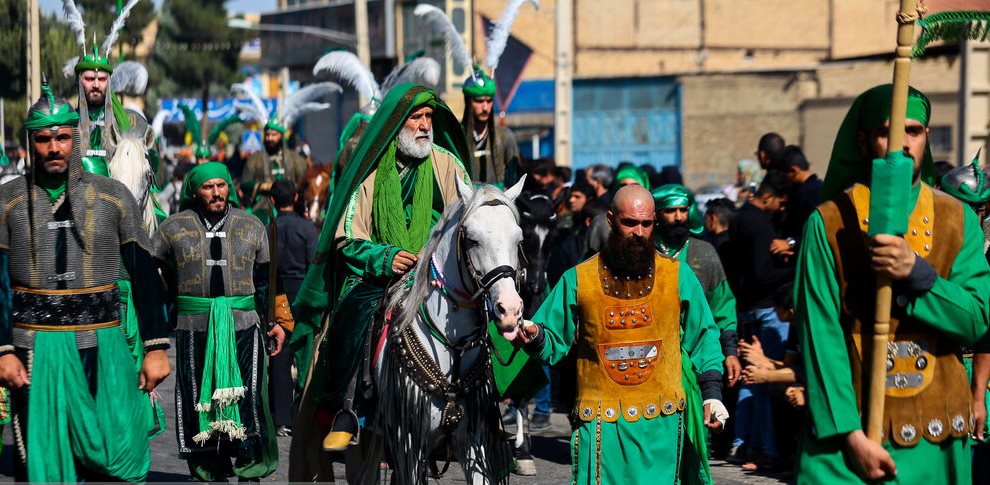 کاروان نمادین امام حسین