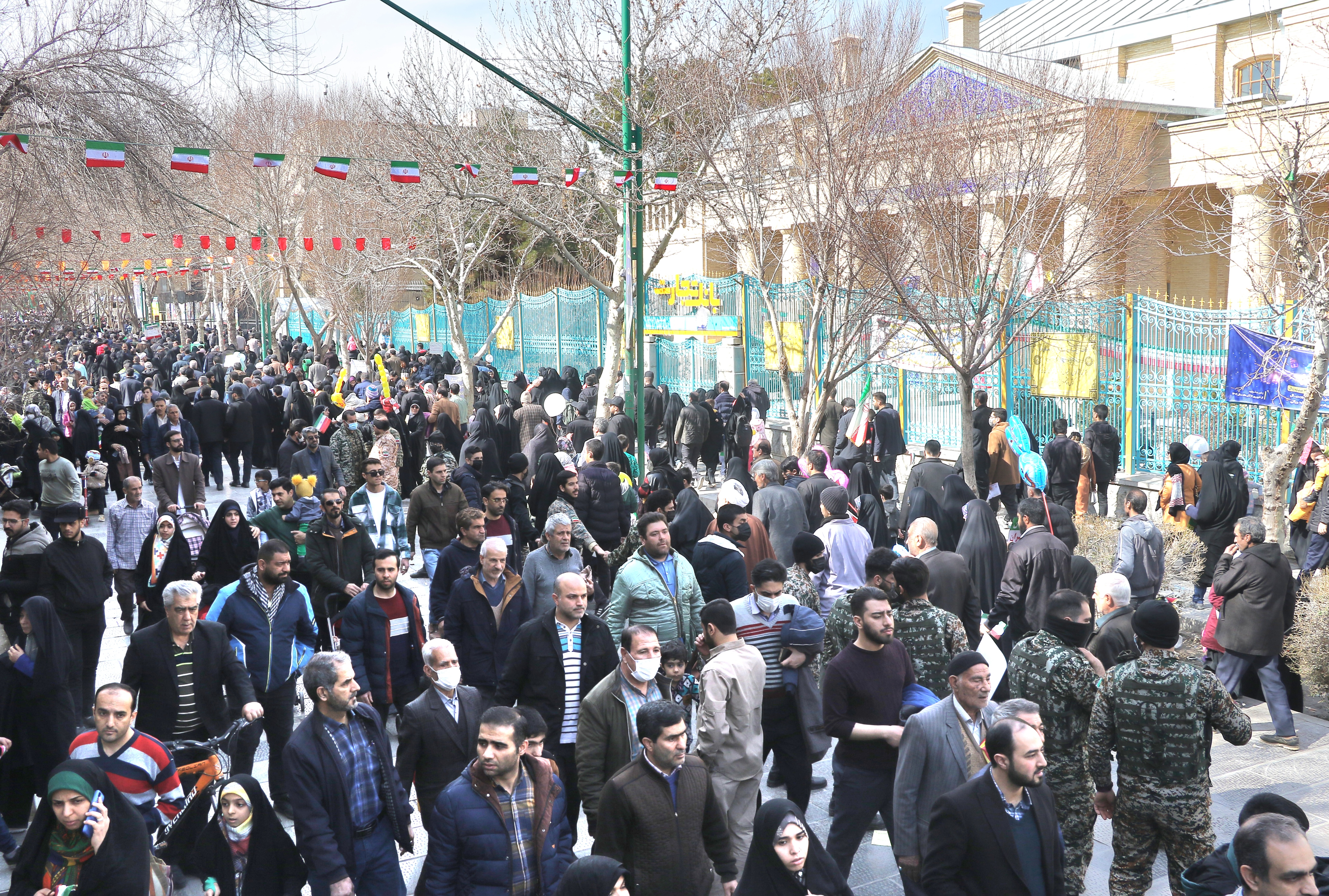 راهپیمایی 22 بهمن اصفهان