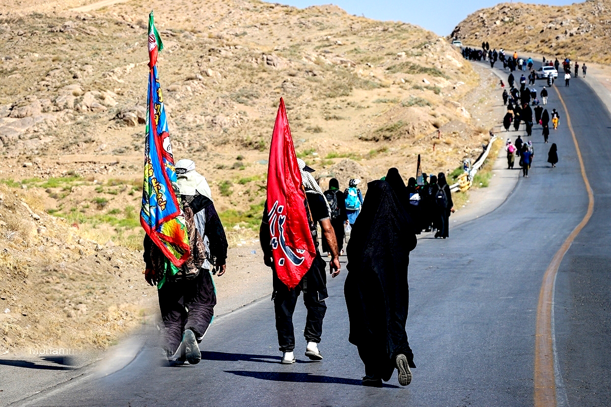  زائران پیاده امام رضا (ع) 