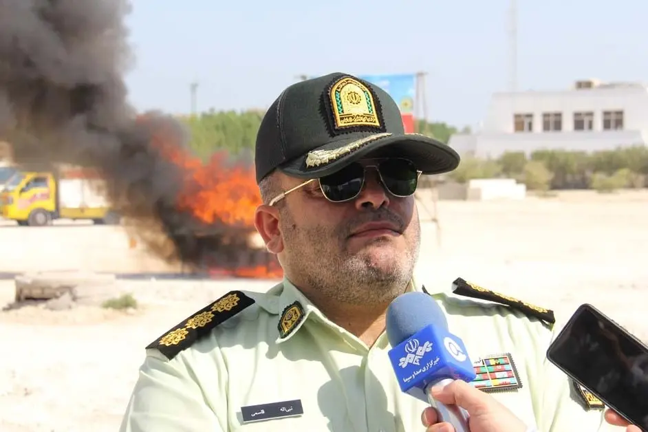 امحای مواد مخدر در کیش