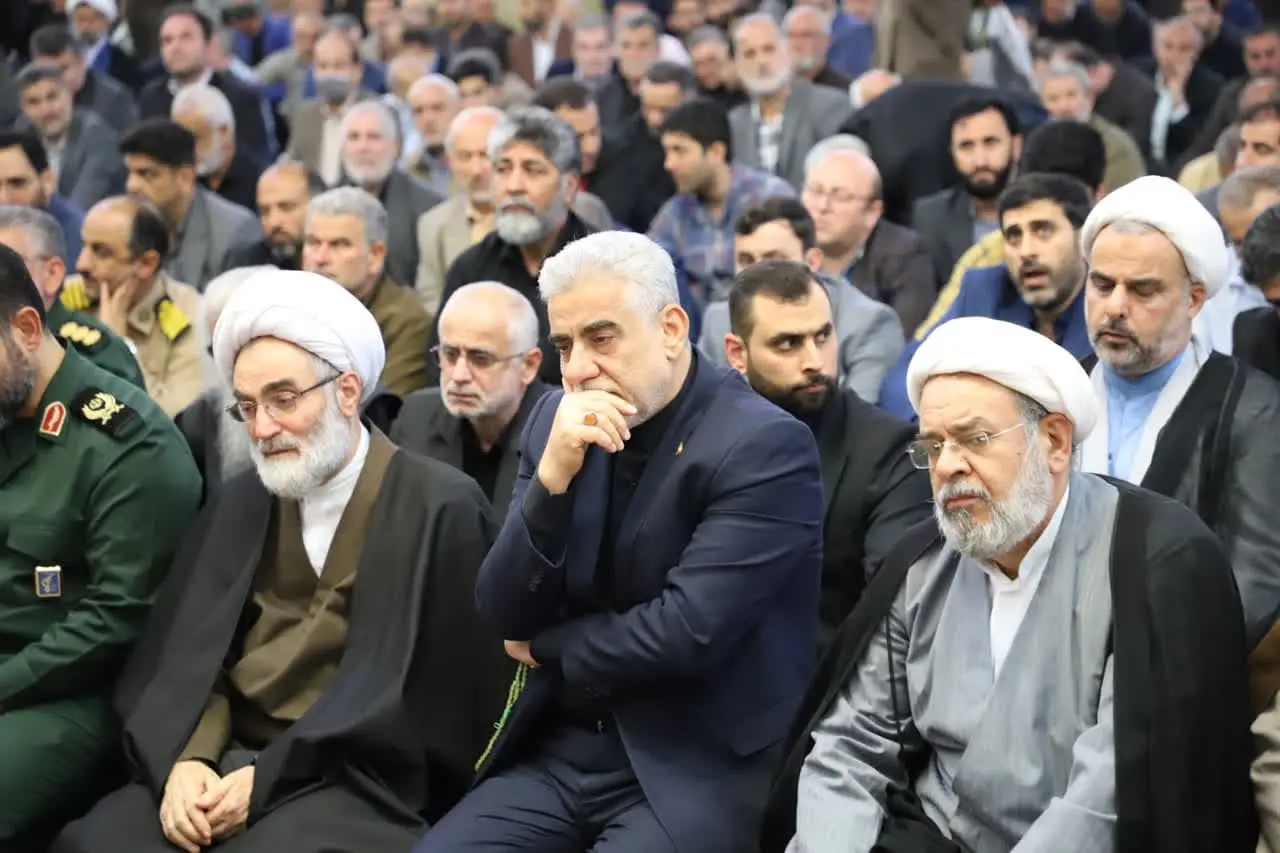 مراسم سوگواری سید الشهدای خدمت حضرت آیت الله سید ابراهیم رییسی در رشت