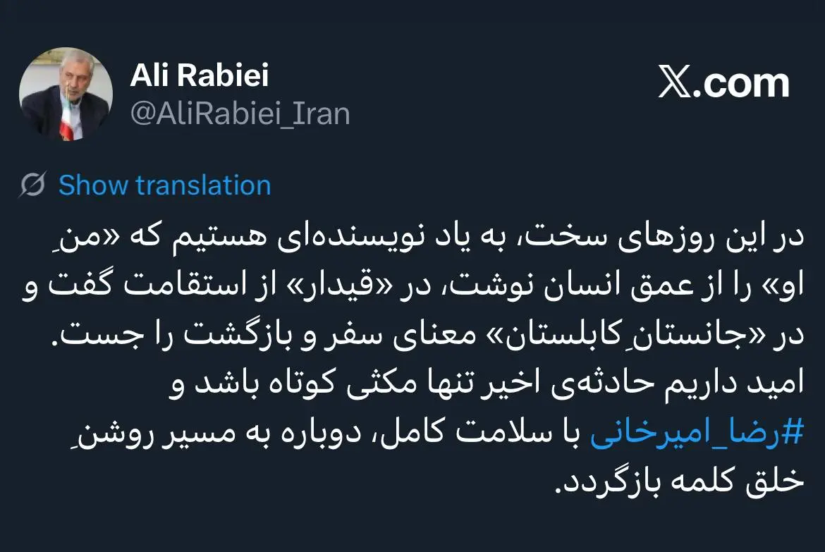 دستیار اجتماعی رئیس جمهور