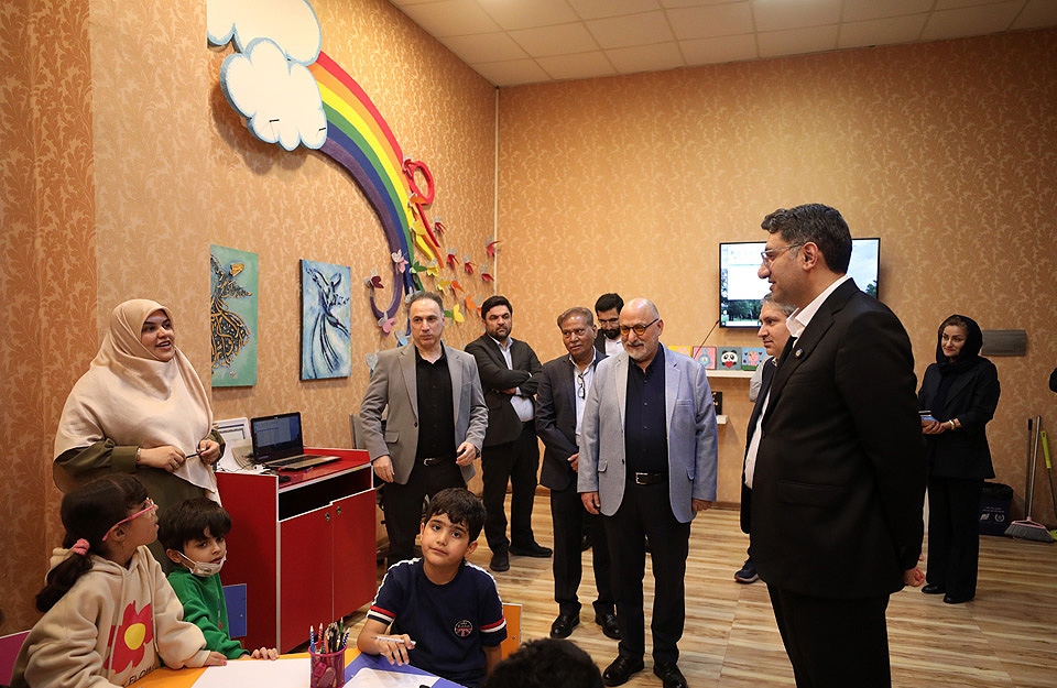 دیدار کبیری از نراکز آموزشی کیش