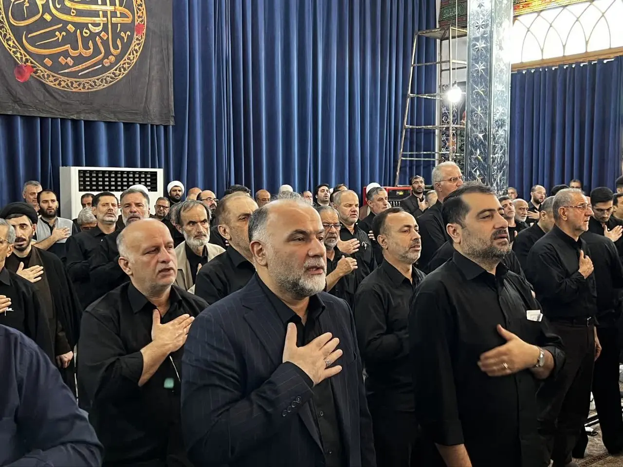 مراسم عزاداری سرور و سالار شهیدان حضرت امام حسین (ع) در رشت