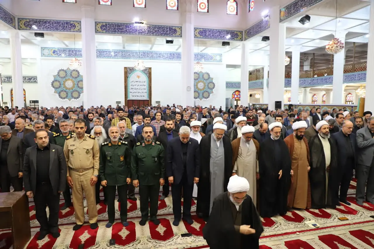 مراسم سوگواری سید الشهدای خدمت حضرت آیت الله سید ابراهیم رییسی در رشت
