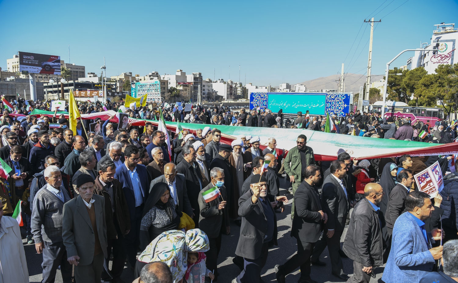 راهپیمایی ۲۲ بهمن ۱۴۰۳+شیراز