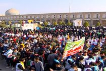 برگزاری راهپیمایی یوم الله ۱۳ آبان در اصفهان + فیلم