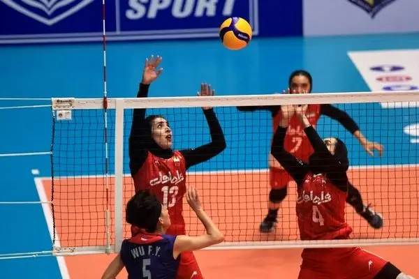 دختران والیبال ایران اندونزی را در ماراتن آسیایی شکست دادند