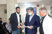 بررسی روند ارائه خدمات به مراجعان توسط مدیر کل پزشکی قانونی استان کرمانشاه 