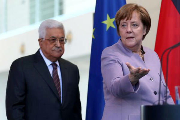 عباس خواستار به رسمیت شناختن فلسطین از سوی آلمان شد