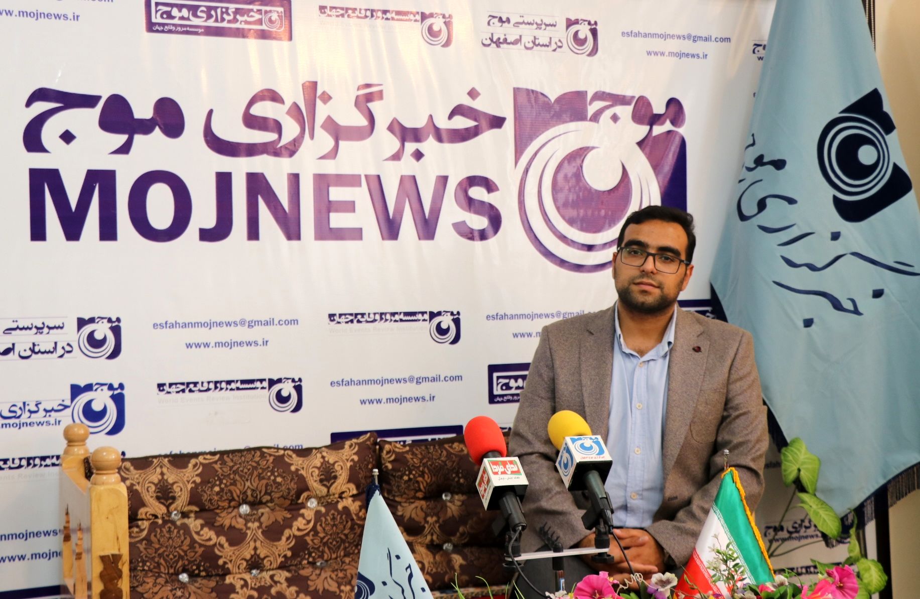 بازدید کارگردان مستند ساز کشور از دفتر خبرگزاری موج اصفهان