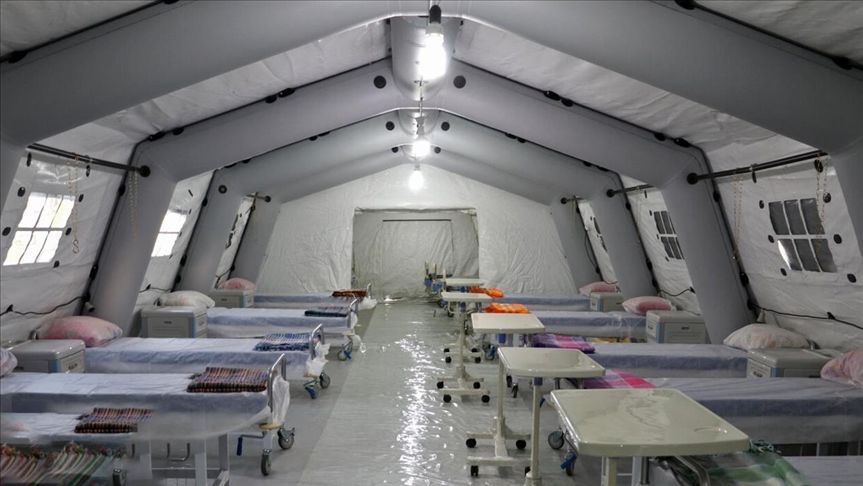 راه اندازی بیمارستان صحرایی نیروی دریایی سپاه در سیریک