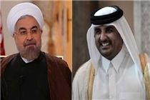 تأکید روحانی و امیر قطر بر تحکیم روابط دوجانبه