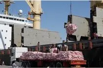 حمل بیش از ۵۰ هزار تن برنج بخش خصوصی از هرمزگان به سراسر کشور