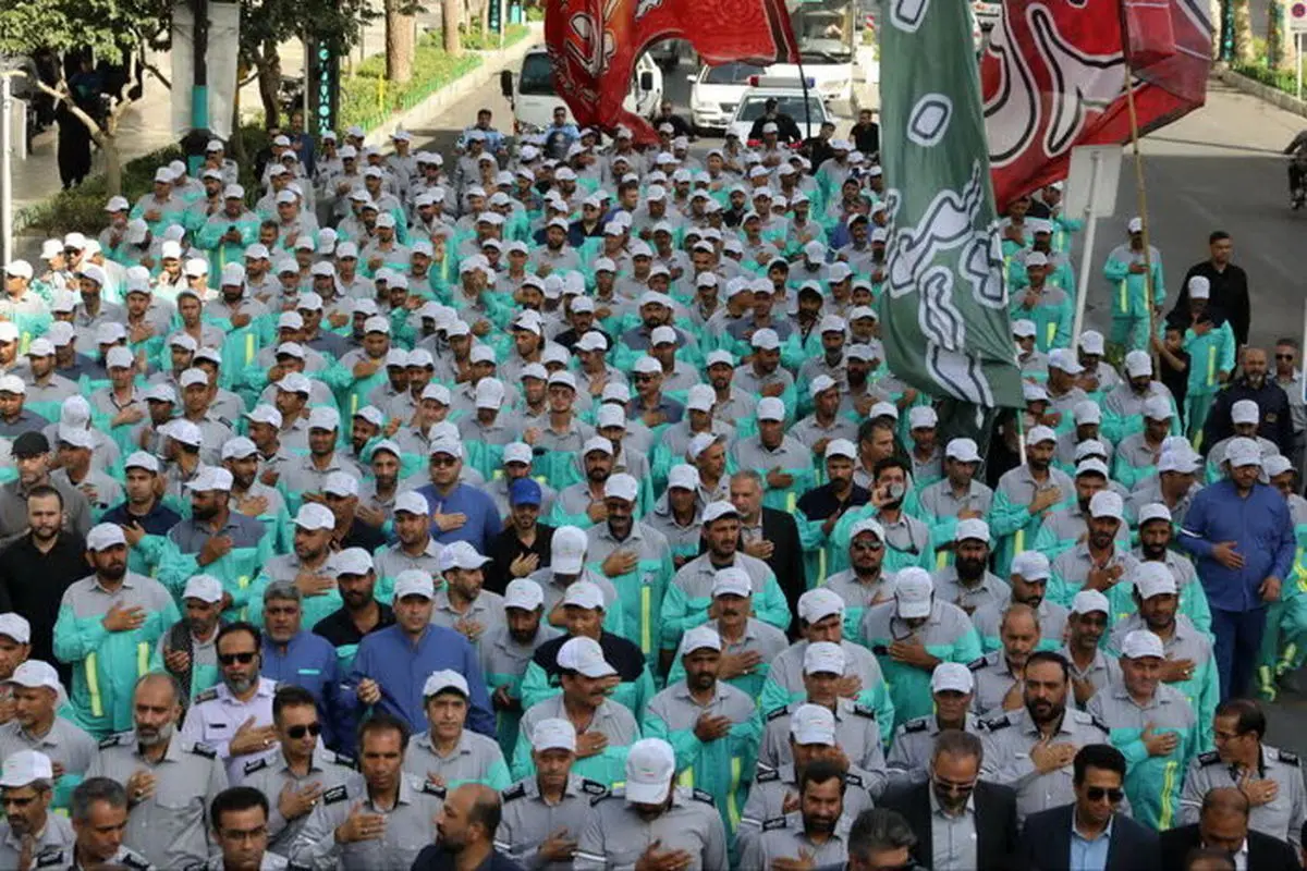 ۶۰۰ نیروی شهرداری مشهد به نجف اعزام شدند