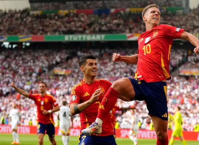 اسپانیا با دو گل آلمان را از یورو ۲۰۲۴ حذف کرد