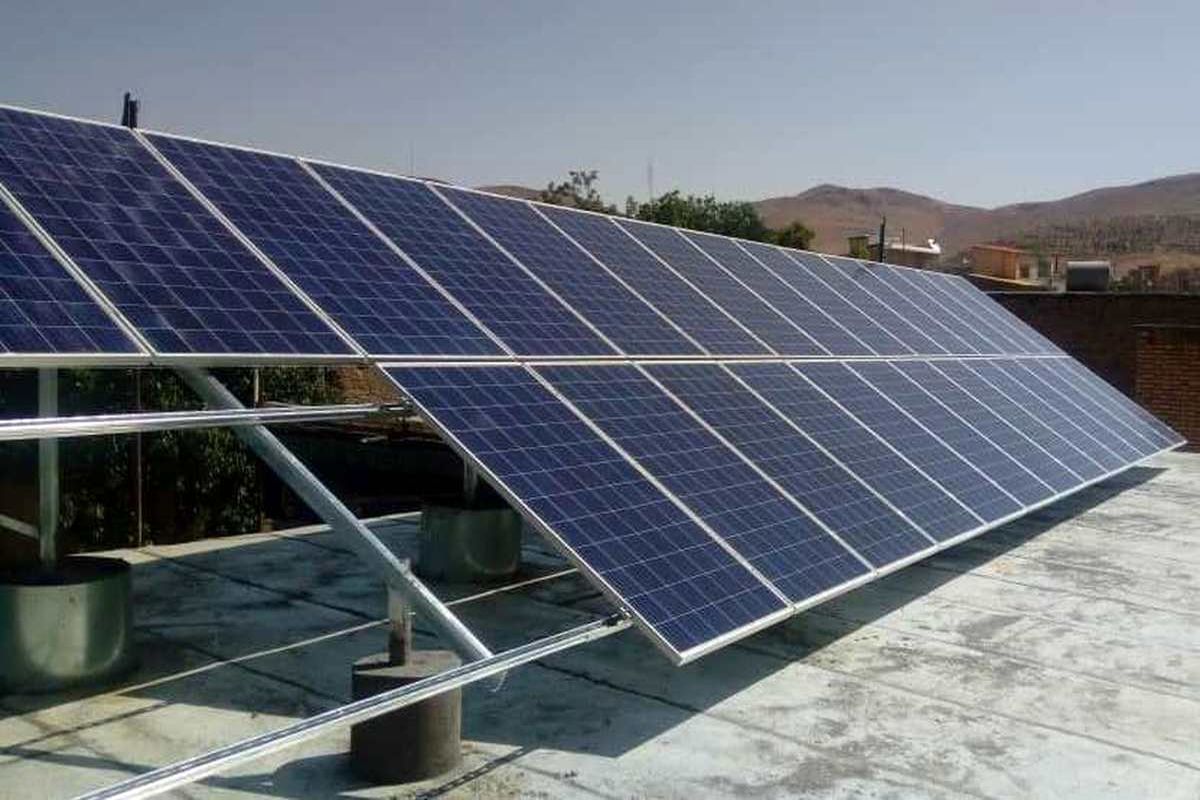 احداث پنل خورشیدی ۵۵ کیلوواتی برق در منطقه ۳ شهرداری اصفهان