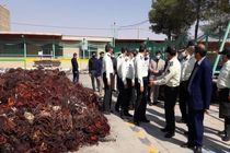 کشف حدود 30 تن کابل برق توسط ماموران نیروی انتظامی در خمینی شهر 