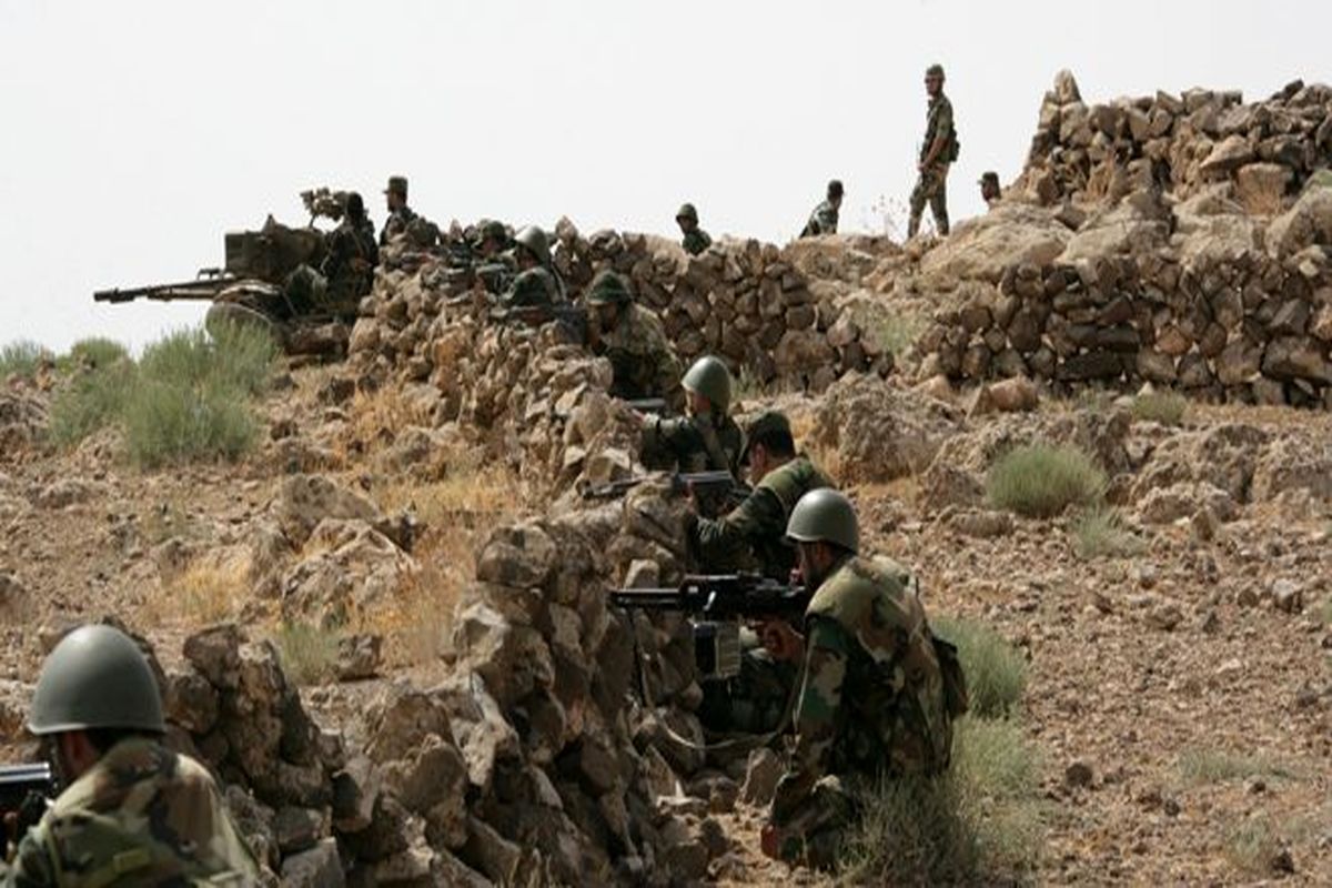 عملیات موفقیت آمیز ارتش سوریه علیه تروریست های داعش 