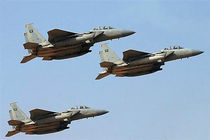 حمله جنگنده های سعودی به یمن