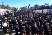 گردهمایی بزرگ اربعین در  حسینیه شهداء پیاده راه فرهنگی رشت