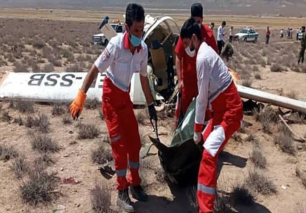 سقوط هواپیمای آموزشی در بجنورد با 2 کشته
