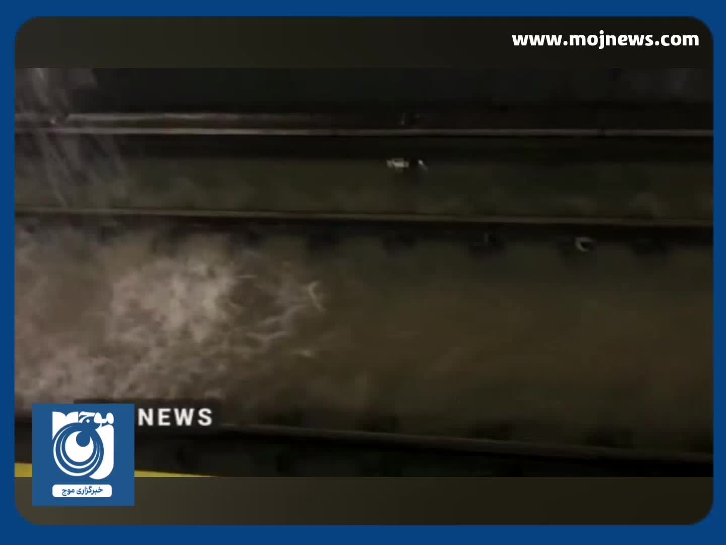 آب گرفتگی و اختلال در مترو و خیابان‌های نیویورک + فیلم