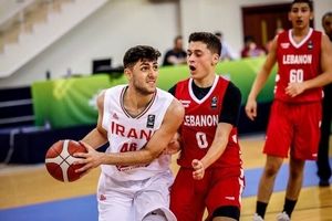 نوجوانان بسکتبال ایران به یک چهارم نهایی قهرمانی آسیا صعود کرد
