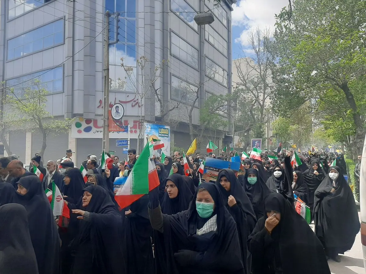 راهپیمایی پرشور روز جهانی قدس در استان مرکزی آغاز شد