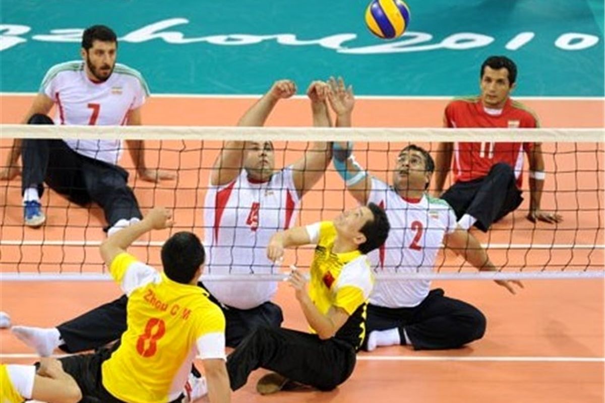پیروزی دوباره تیم والیبال نشسته ایران مقابل چین