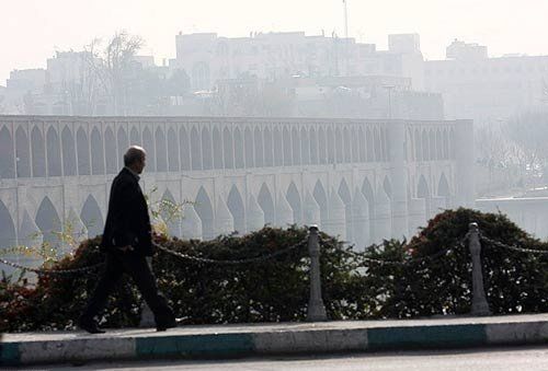 آلودگی هوای اصفهان برای عموم مردم / شاخص کیفی هوا ۱۶۴