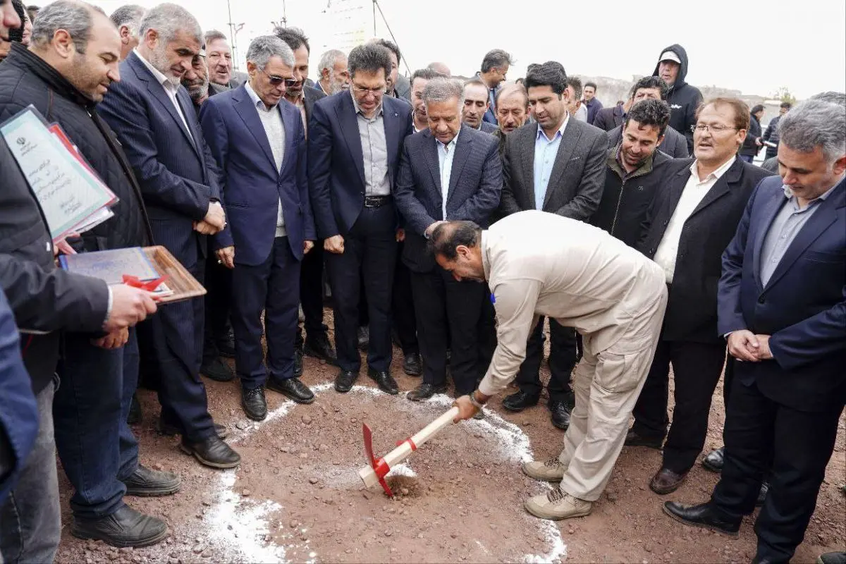 عملیات اجرایی مجتمع آبرسانی سهید سلیمانی ارشق