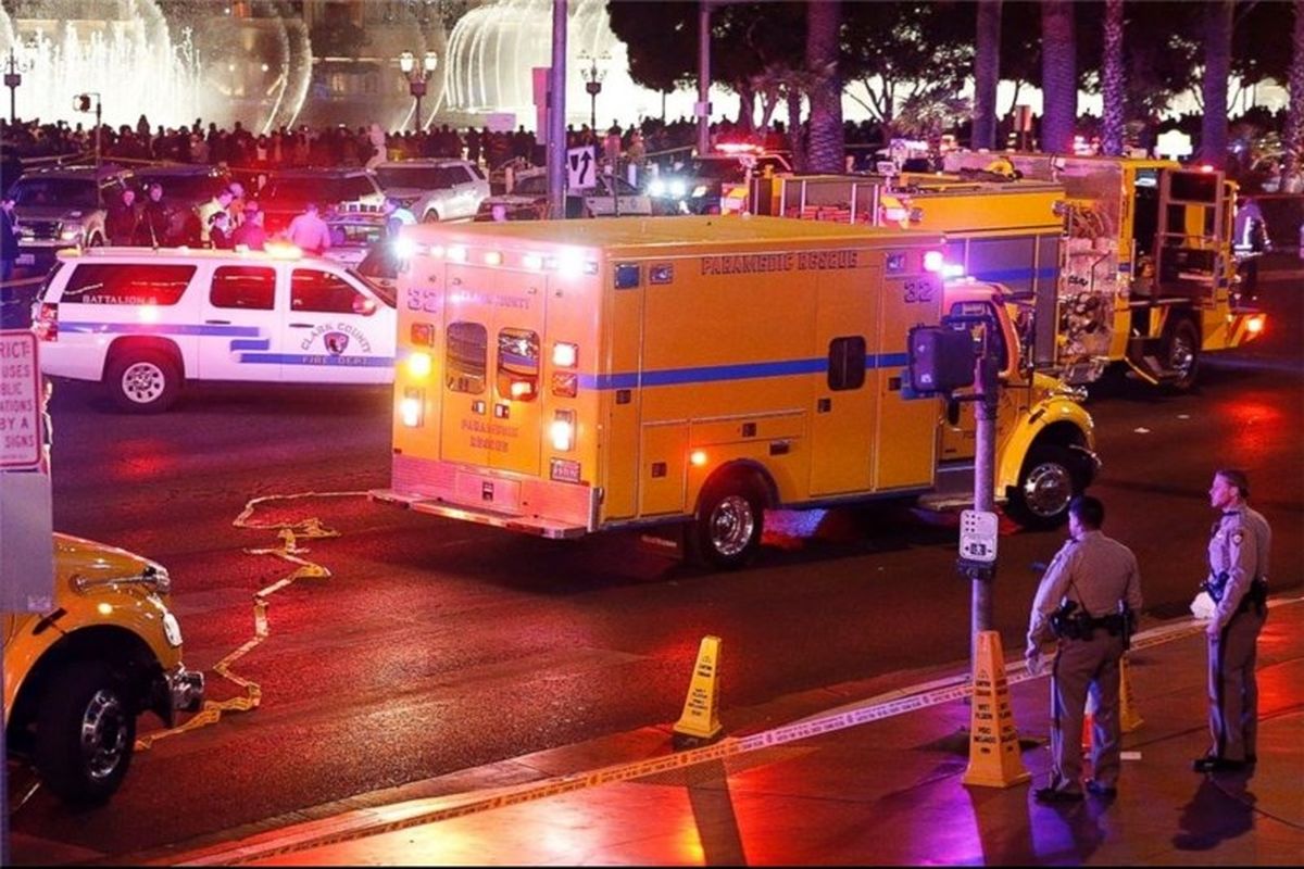 شمار تلفات تیراندازی مرگبار در لاس‌وگاس آمریکا به ۲۰ کشته و ۱۰۰ زخمی رسید