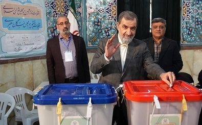 دبیر شورای عالی هماهنگی سران قوا رای خود را به صندوق انداخت