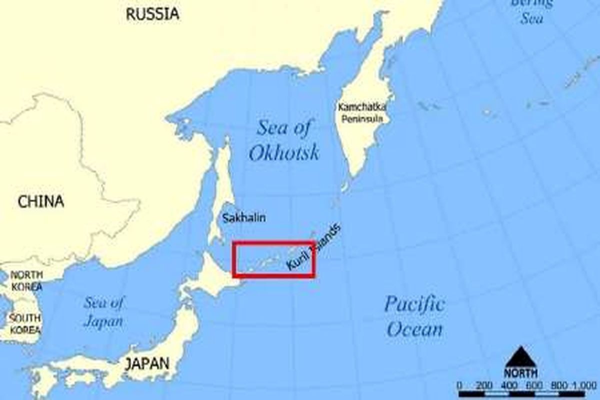 ممانعت از ورود مقام ژاپنی به جزایر کوریل توسط روسیه