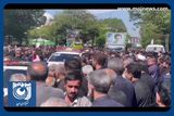 حضور باشکوه مردم تبریز در مراسم تشییع شهید آیت‌الله آل هاشم + فیلم